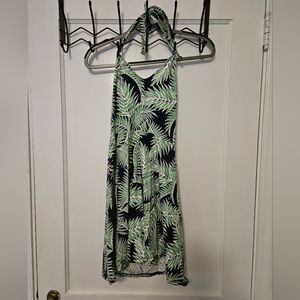 Tropical Halter Dress